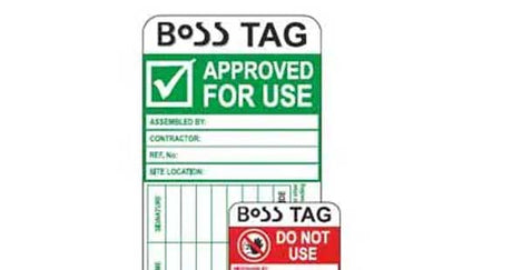 BoSS Inspection Tags