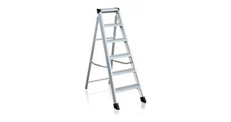 Aluminium Swingback Step Ladders