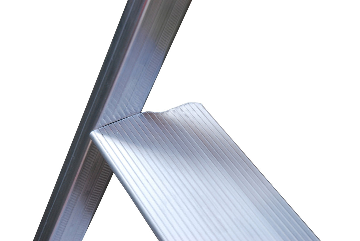 Maxi Platform Step Ladders With Wide Steps - 6 Tread