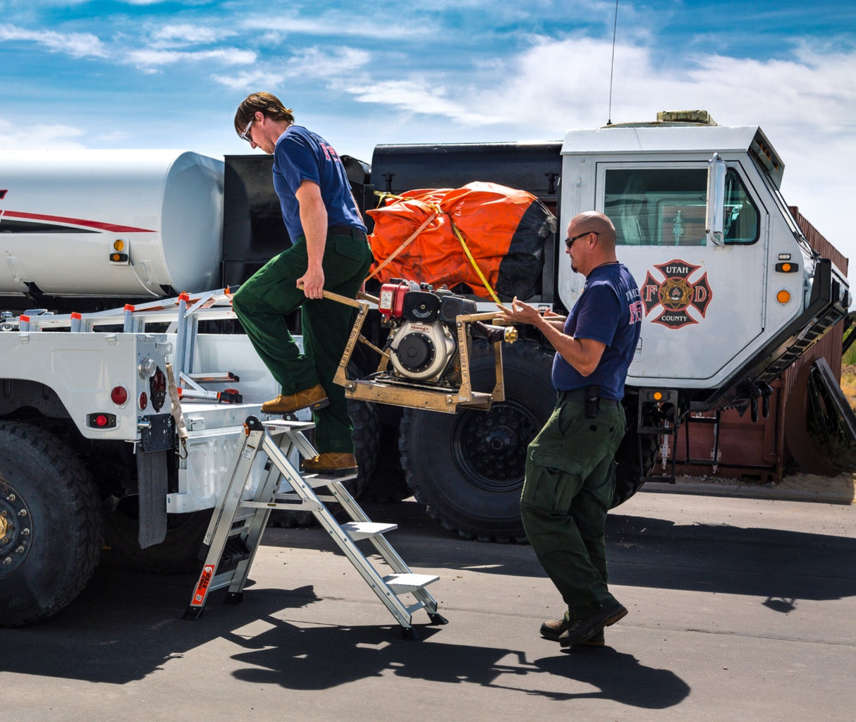 Little Giant Jumbo Step Trailer Bed