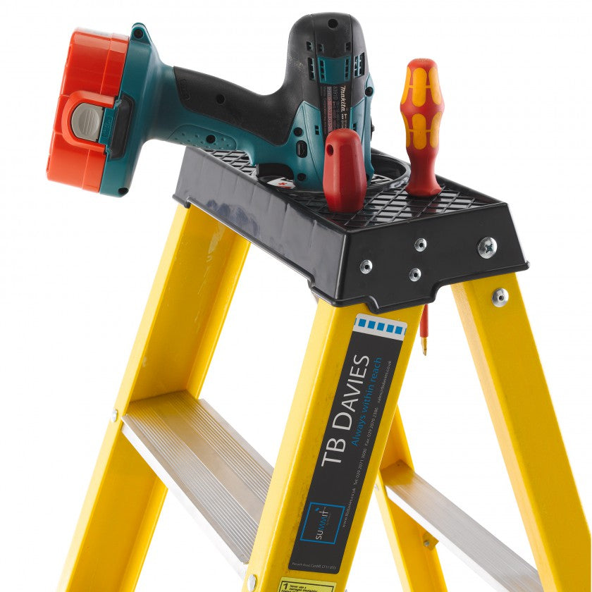 TB Davies Fibreglass Swingback Step Ladders