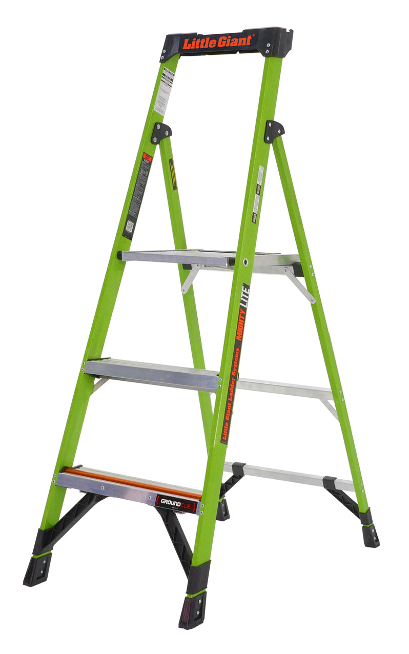 Little Giant Mighty Lite Fibreglass Platform Stepladder