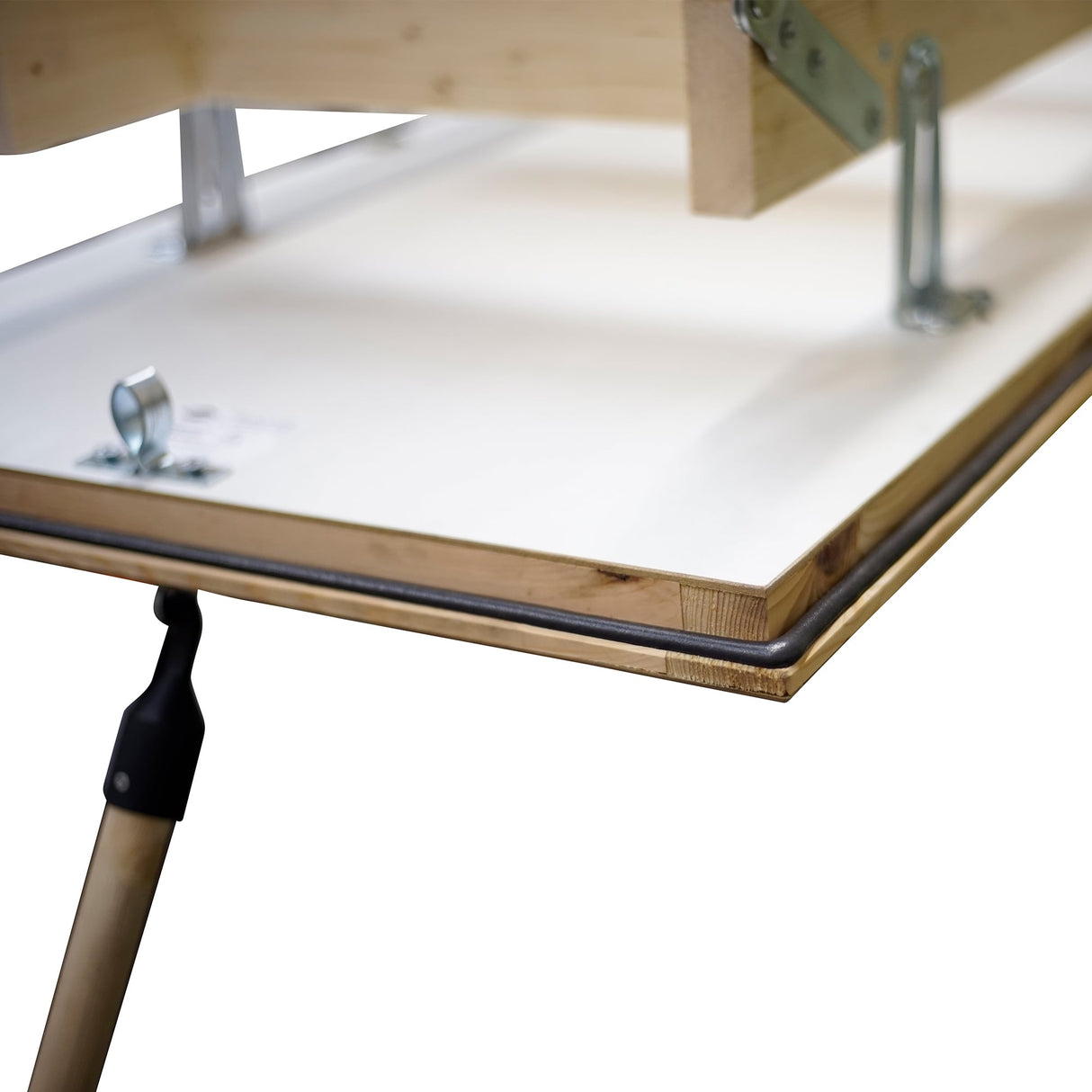 Eurofold 3 Section Wooden Loft Ladder Trapdoor