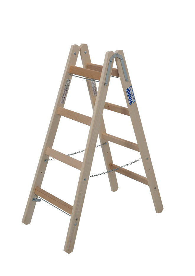 Krause Stabilo Timber Double Sided Step Ladder