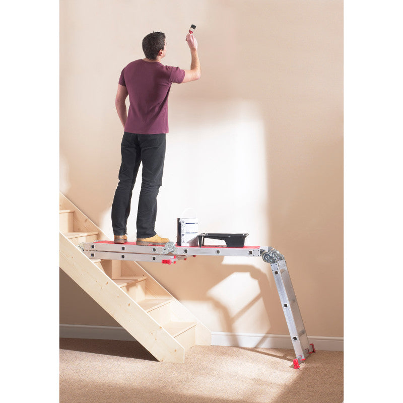 Werner Blue Seal 12 Way Combination Ladder with Platform