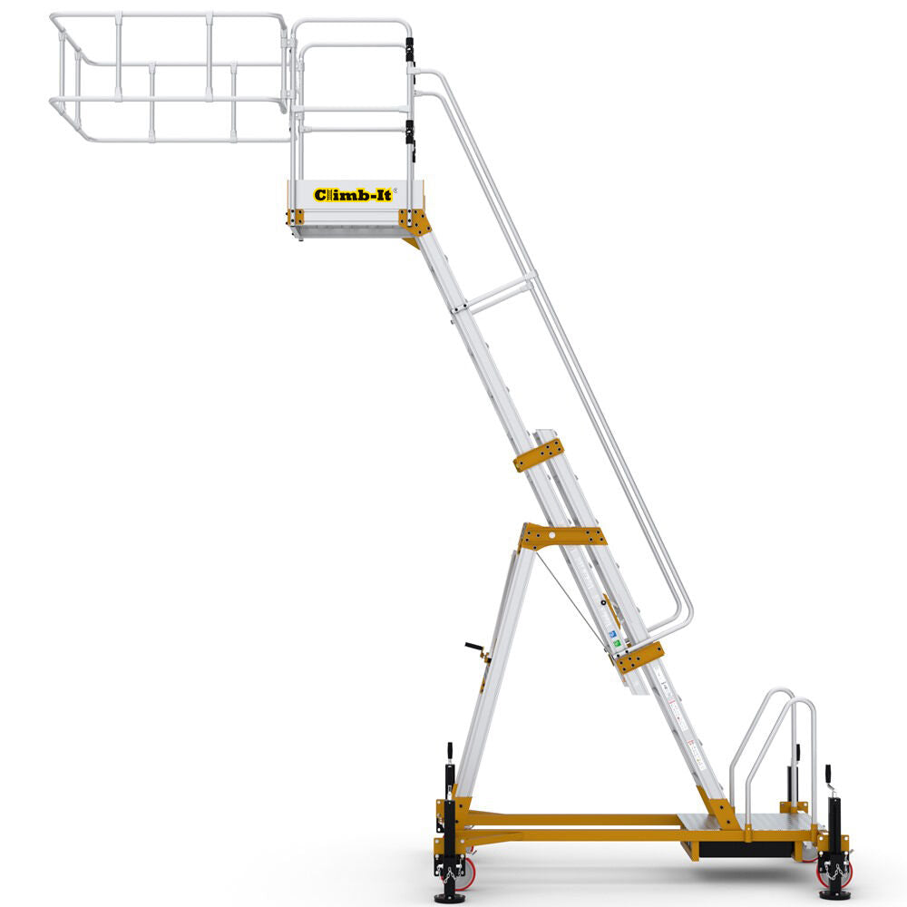 Climb-It 4.05m Cantilever Adjustable Tanker Ladder
