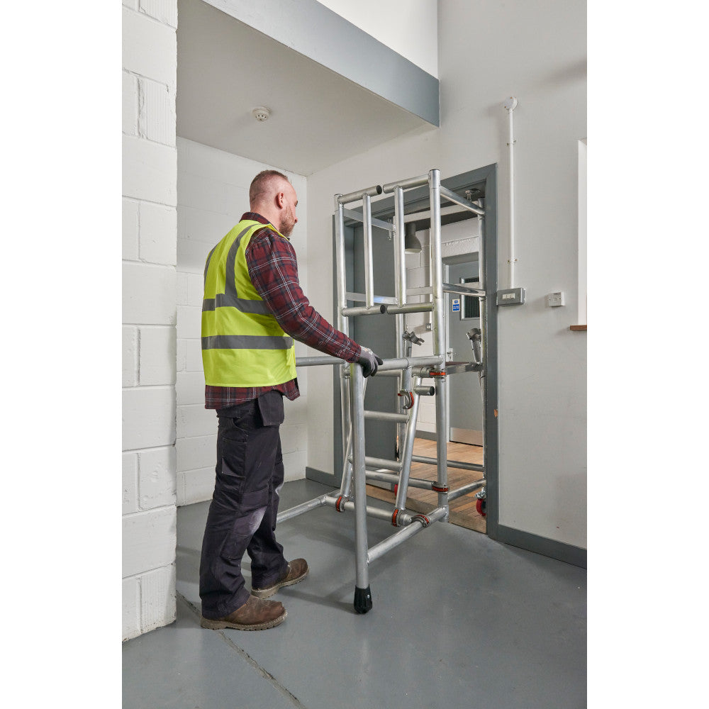 BossPod Podium Step Going Through Doorway