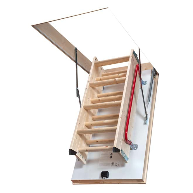 Werner ThermoPlus Energy Efficient Timber Loft Ladder Closed