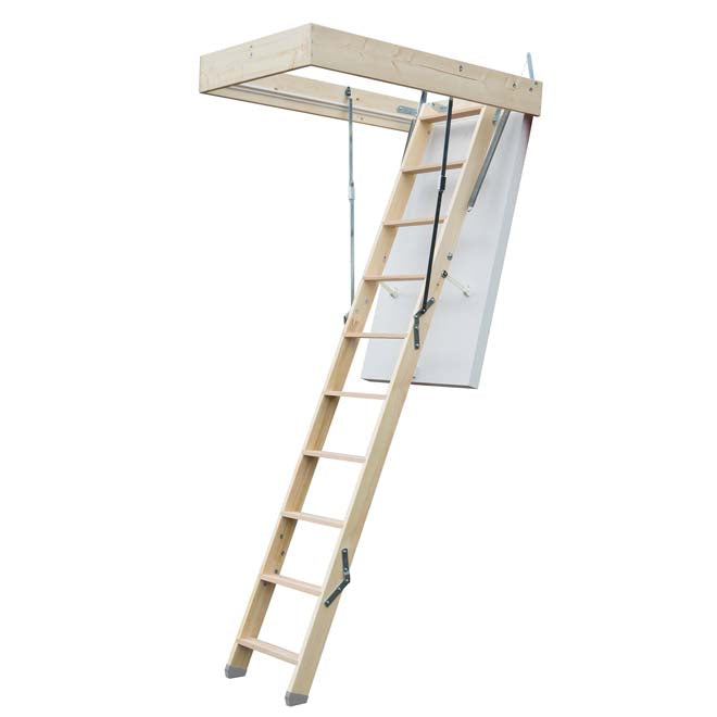 Werner Easi-Build Timber Loft Ladder Complete With Hatch