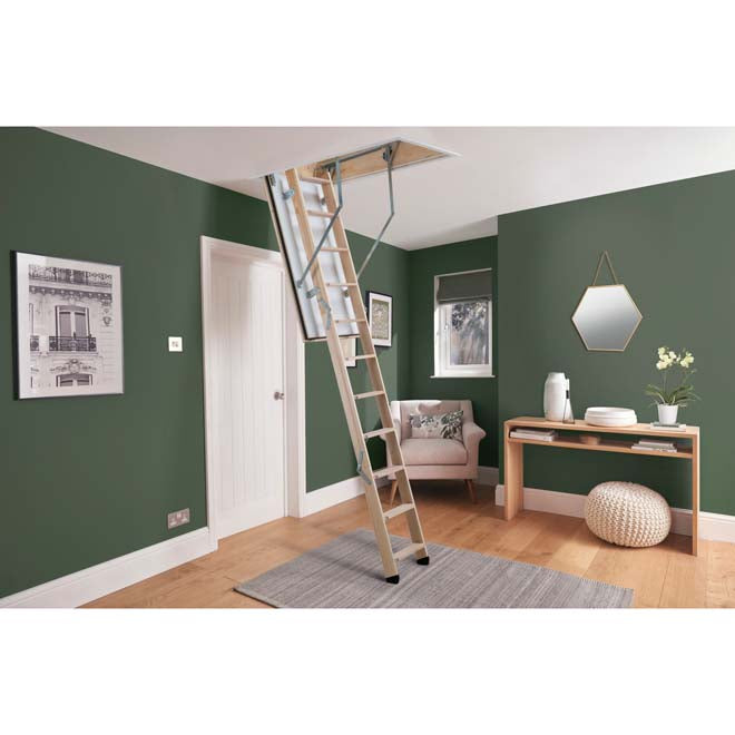 Werner Fireguard Pro Loft Ladder In Situ