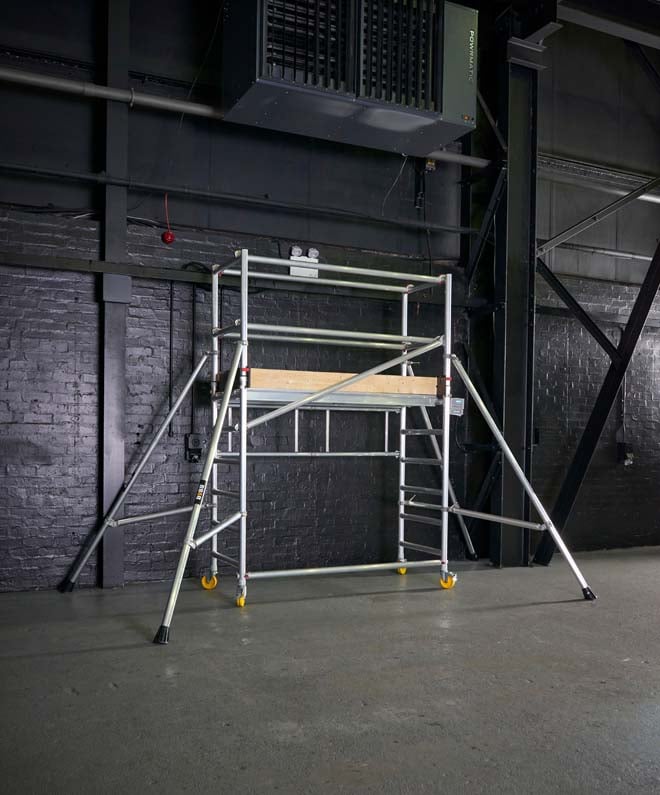 Werner Minimax 1.7m Tower - Assembled Indoors