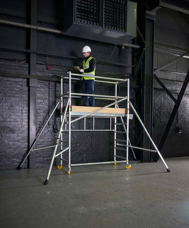 Werner Minimax 1.7m Tower - In Use