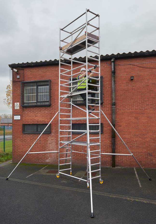 Werner Minimax 5.7m Platform Height -Climbed Outdoors