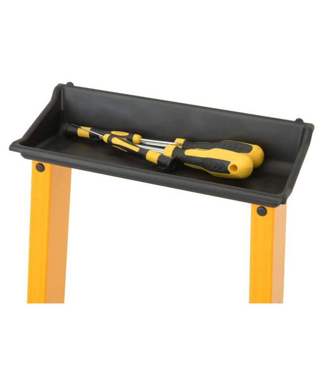 Krause Fibreglass GRP Platform Step Ladder Tool Tray