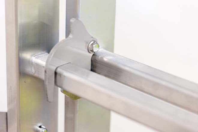 Zarges Skymaster X Industrial Combination Ladder Rung Lock