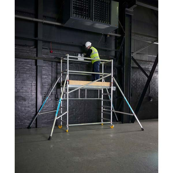 Zarges Reachmaster Scaffold Tower 1.7m In Use