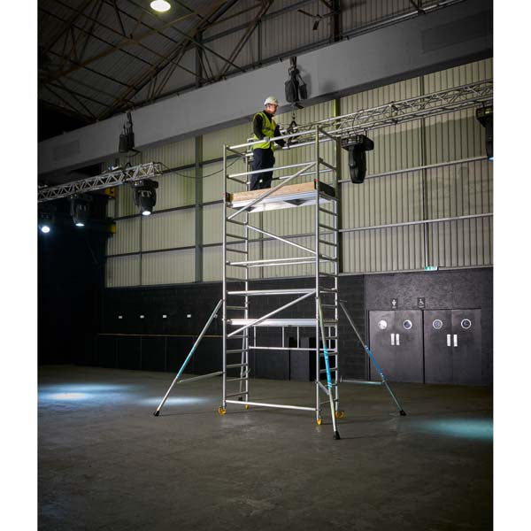 Zarges Reachmaster Scaffold Tower 3.7m In Use