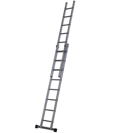 Werner 2 Section Square Rung Aluminium Extension Ladders