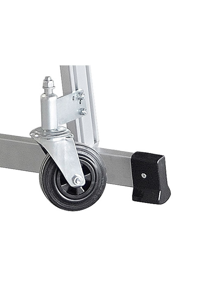 Murdoch Aluminium Mobile Warehouse Safety Step Castors