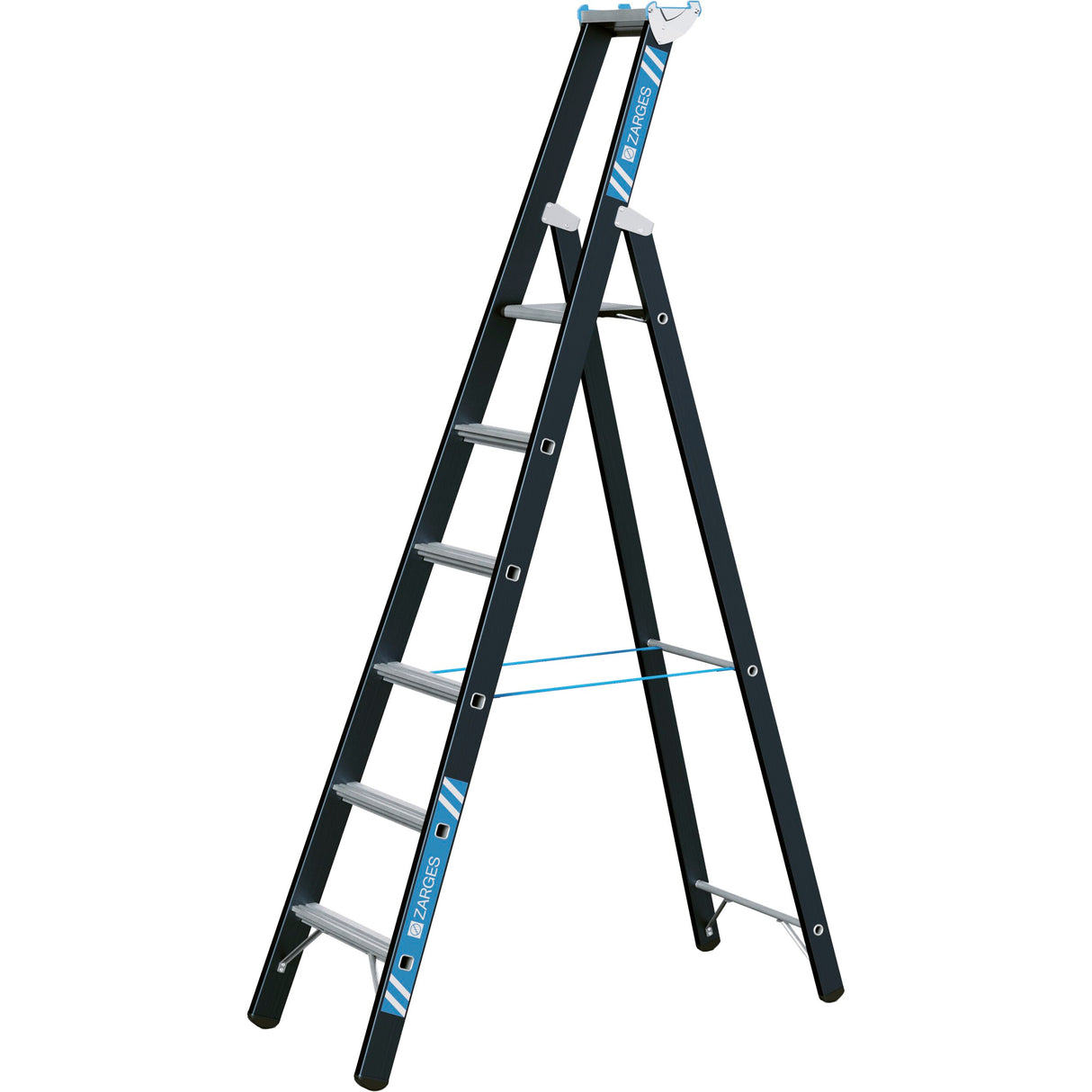 Zarges Megastep S Heavy Duty Step Ladder - EN131 Professional