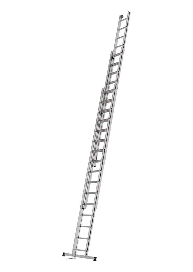 Hymer 3 Section Rope Operated Extension Ladder - 3 x 16