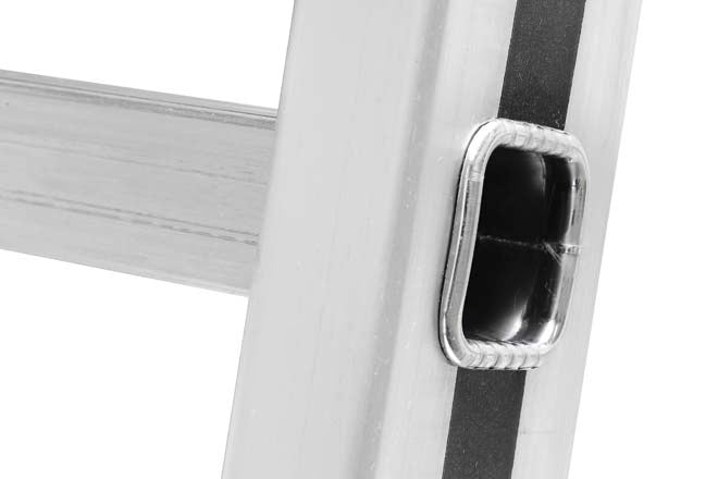 Hymer Double Section Rope Operated Extension Ladders Stile