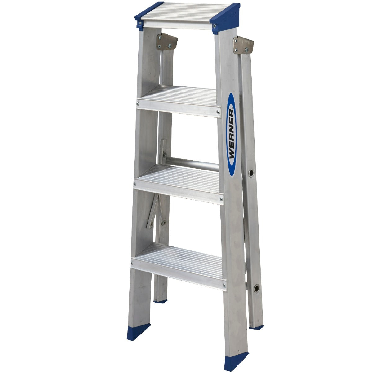 WERNER EU 7140418 Stepladder 4 Tread Closed