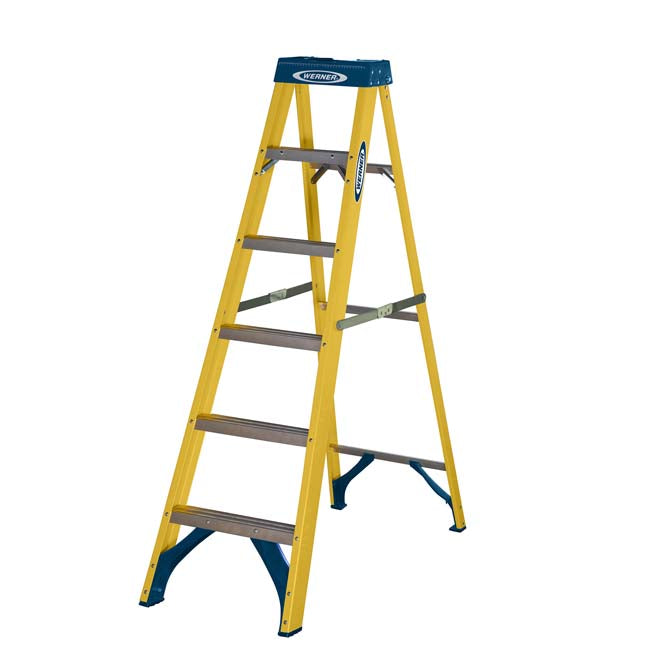 6 Tread Werner 716 Swingback Step Ladder