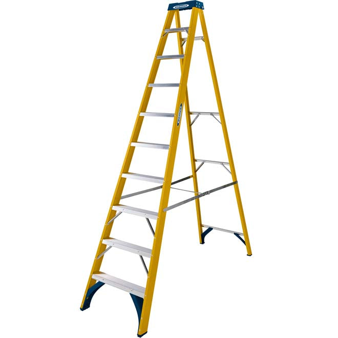 10 Tread Werner 716 Swingback Step Ladder