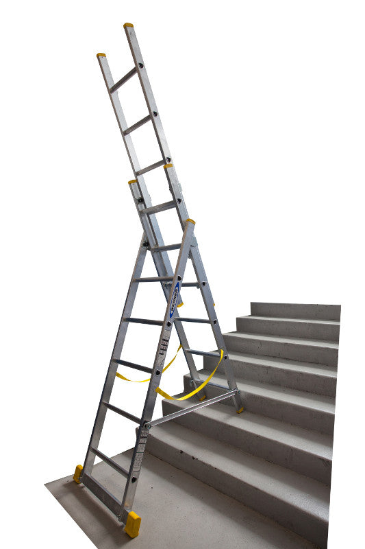 Werner-X4-Combination-Ladder-On-Stairs