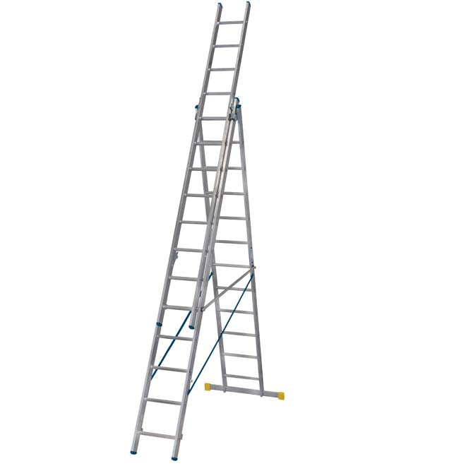 Werner X4 ExtensionPLUS - 3.53m Triple Section Combination Ladder - 3 x 12