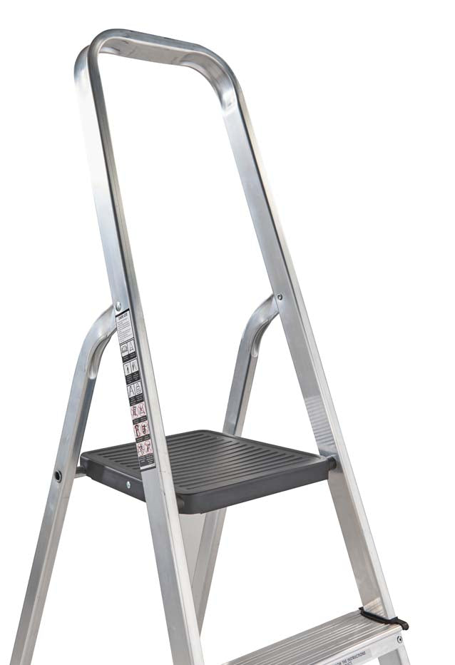 Werner High Handrail Platform Step Ladder