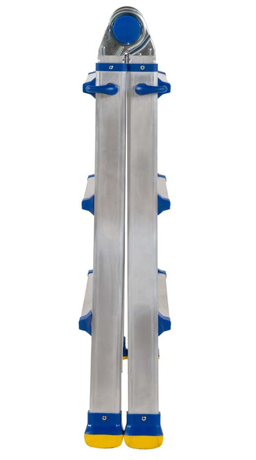 Werner Telescopic Multi-Purpose Combination Ladder - 4 x 3 - Side View