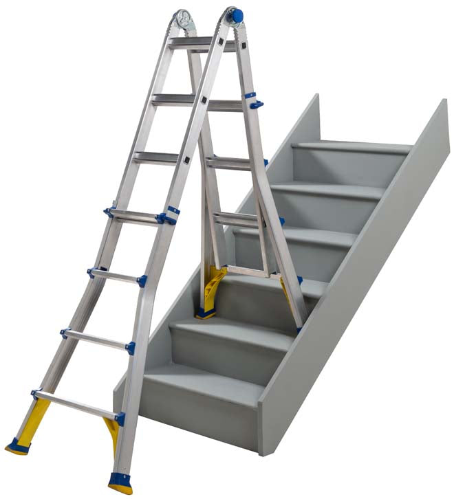 Werner 75064 Telescopic Ladder - Stairway Mode