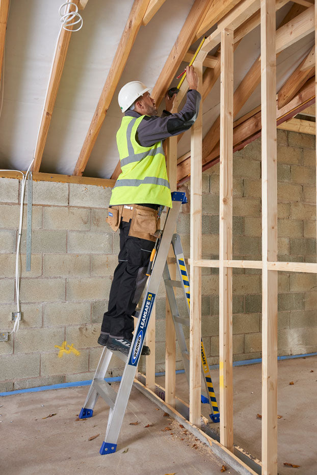 Werner Leansafe X3 Aluminium Combination Ladder - Stepladder