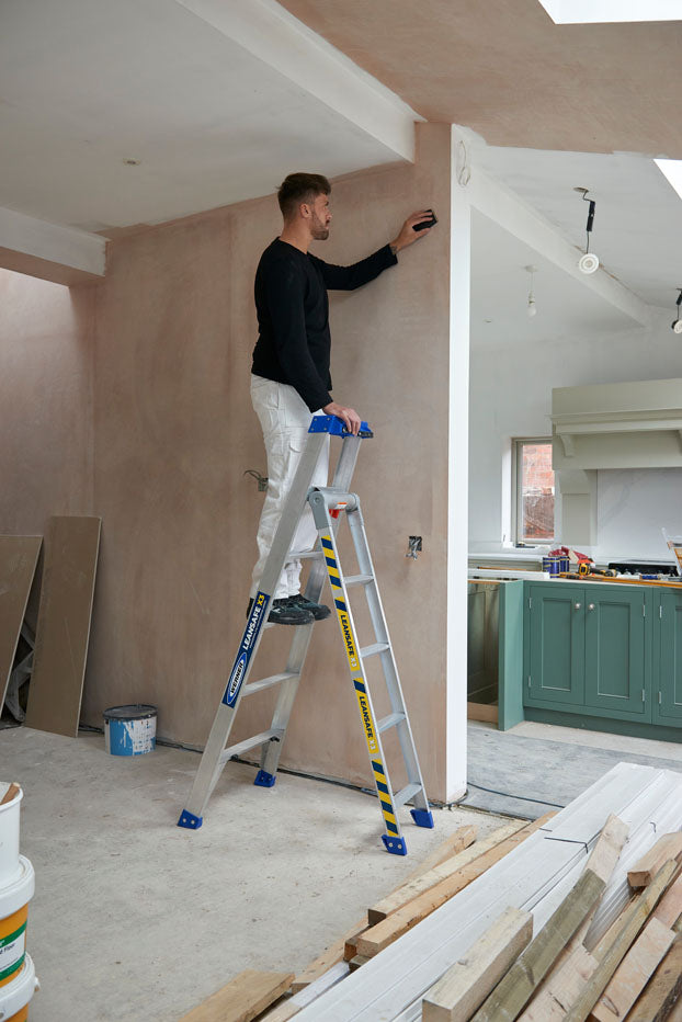 Werner Leansafe X3 Aluminium Combination Ladder - Stepladder