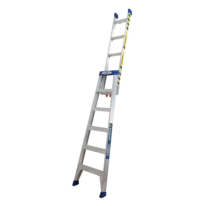 Werner Leansafe X3 Aluminium Combination Ladder - Extension Ladder