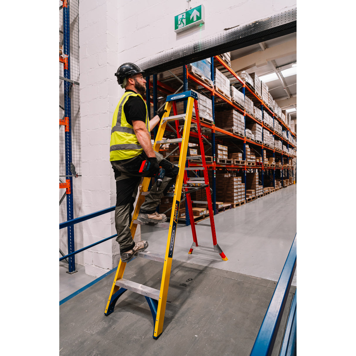 Werner 70575 Adjustastep In Use