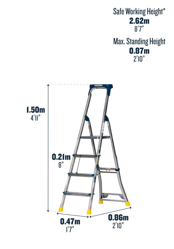 Werner Adjustastep Pro 75076 Specifications