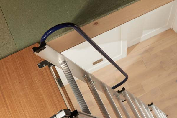 Werner Blue Seal Spring Assisted Loft Ladder Handrail