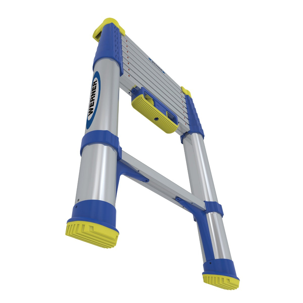 Werner Soft Close Telescopic Ladder - 2.6 m - Feet