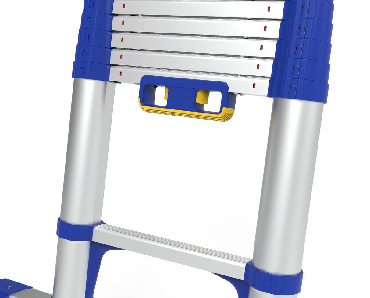 Werner Soft Close Telescopic Ladder 3.8m Catch