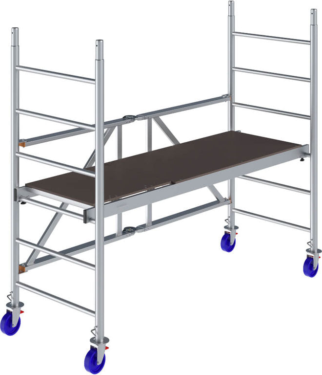 Krause Protec XS Folding AGR Mobile Scaffold Tower - 0.8 m