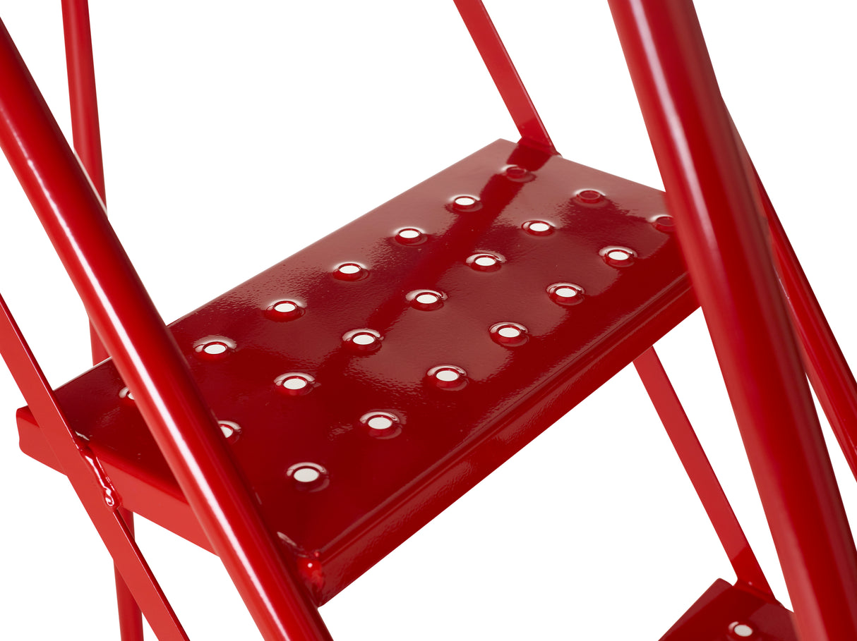 Climb It Mobile Warehouse Steps With Domed Feet In Red