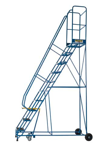 AAS10 Mobile Warehouse Steps Side View