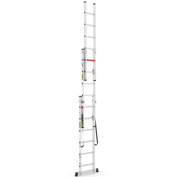 Climb It 3 Way Combination Ladder 3 x 6 Rung Extension Ladder