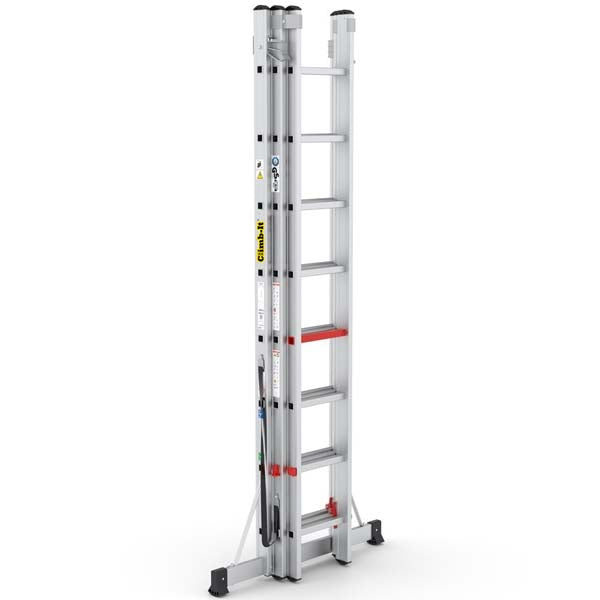 Climb It 3 Way Combination Ladder 3 x 8 Rung Closed
