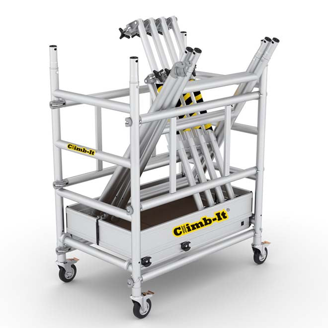 Climb-It Uni Pro Mobile Mini Scaffold Towers