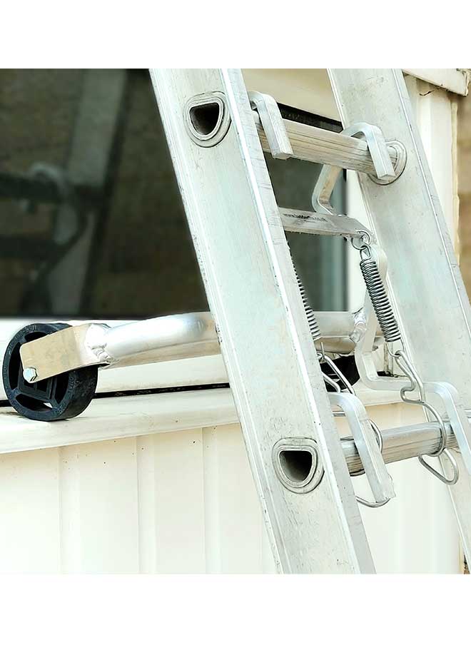 Compact Ladder Stand Off In Use