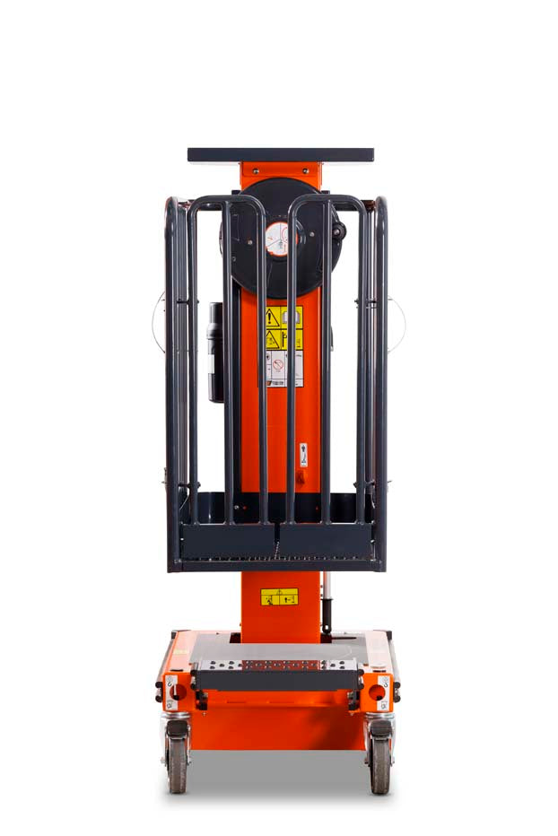 EcoLift Economical Non-Powered Access Platform Front View